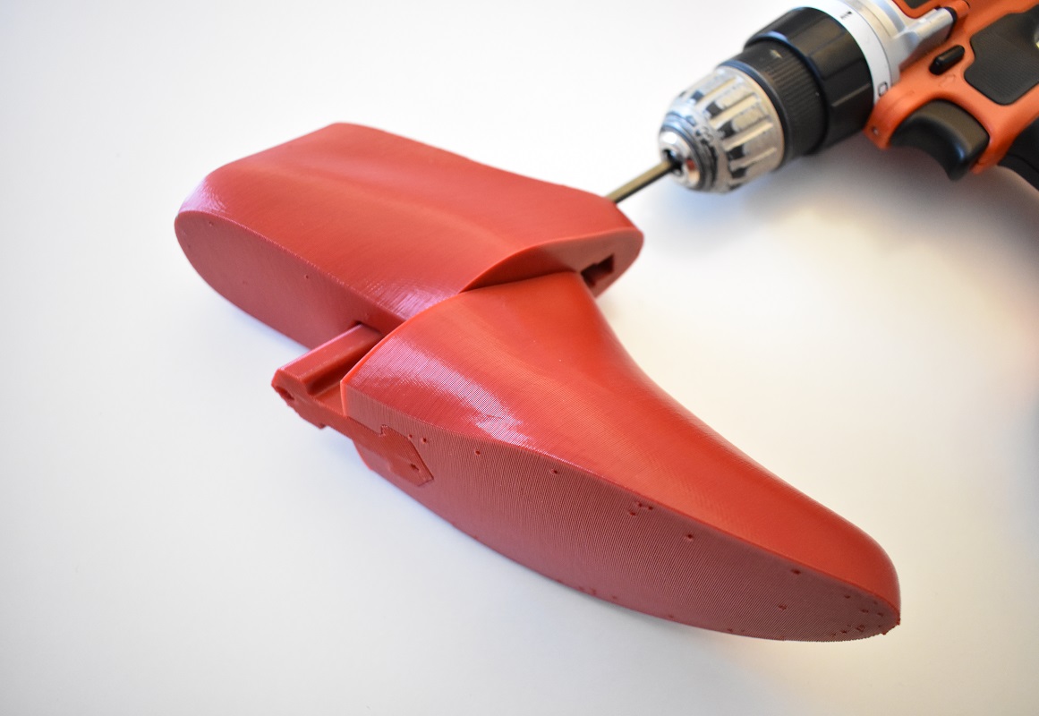 3D Printed Shoe Last Rail Joint