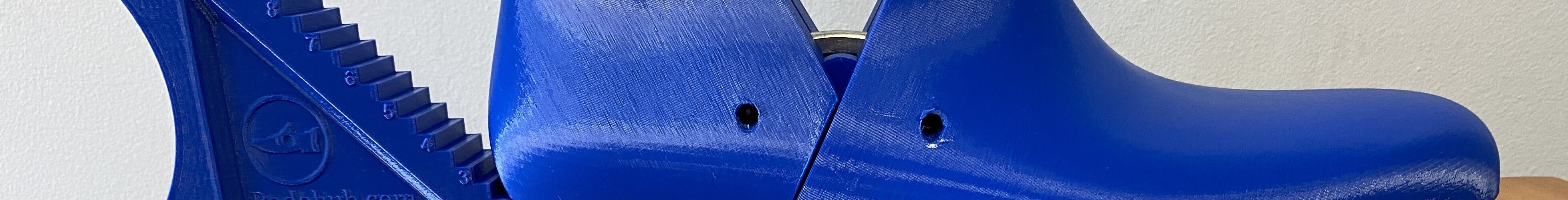 3D Printed Shoe Last with Alpha Hinge