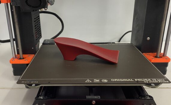 3D printed wedge to match shoe last