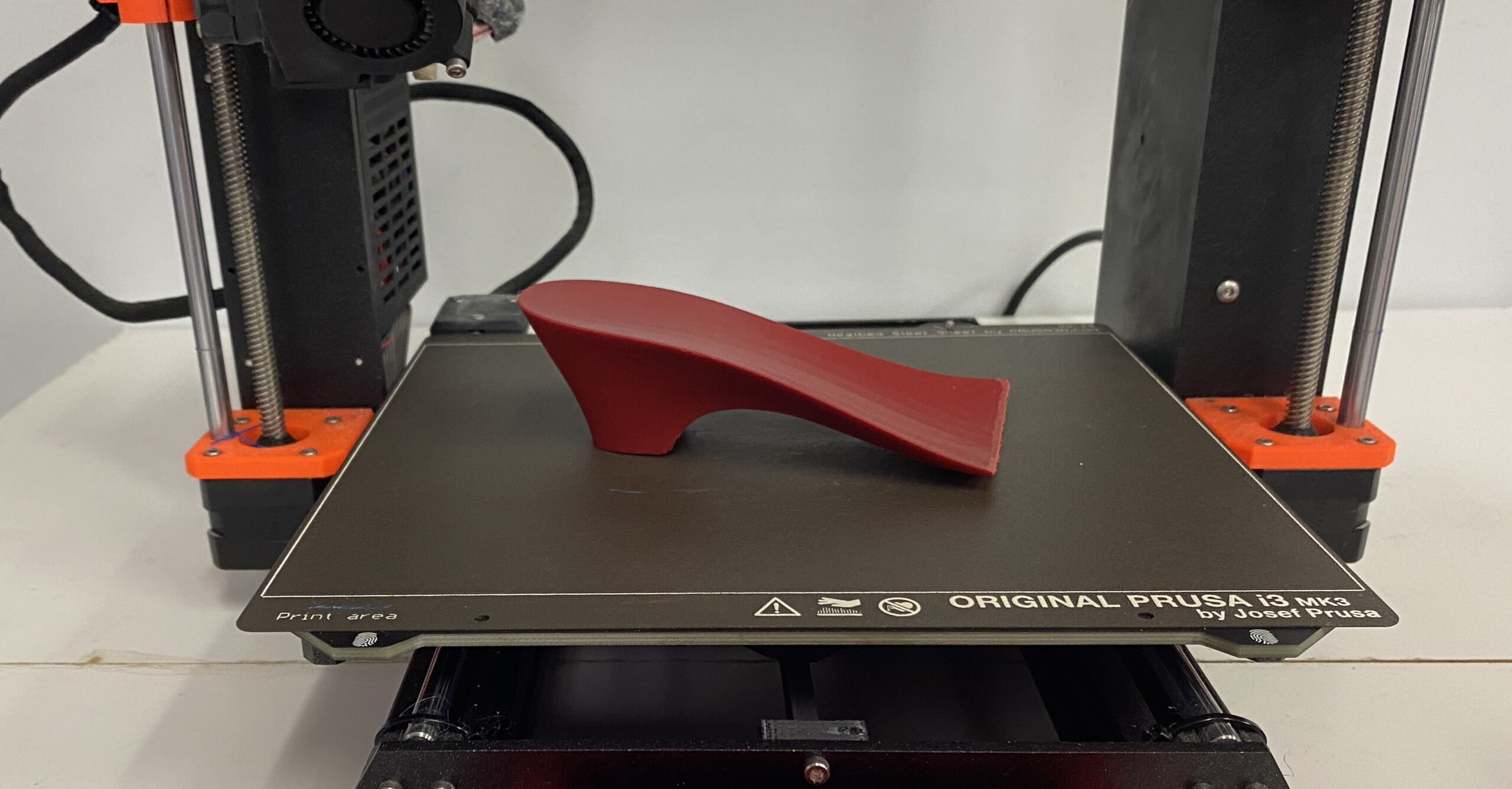 3D printed wedge to match shoe last