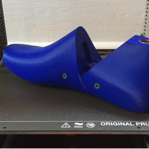 How to 3D print a shoe last with working hinge