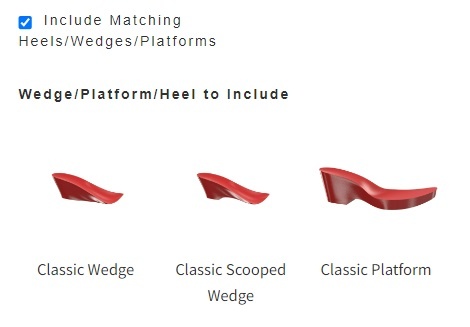 Shoe Last Matching Components
