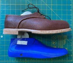 Leather Shoes made on Bombay Shoe Last